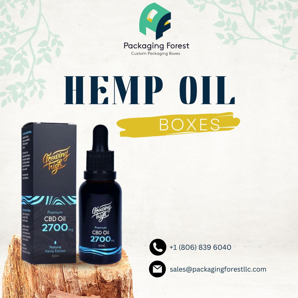 Importance of Inserts in Hemp oil Boxes