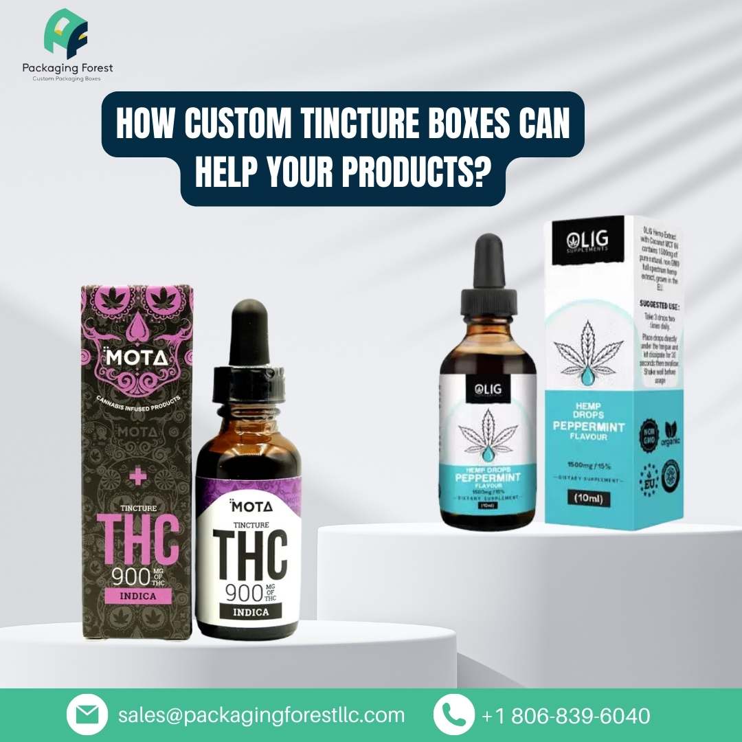 How Custom Tincture Boxes Can Help Your Products?