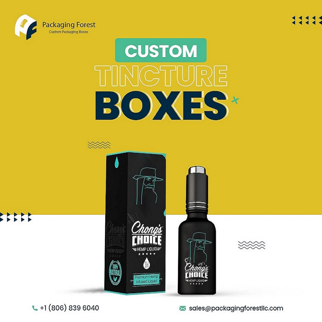 Get Exceptional CBD Tincture Packaging Boxes