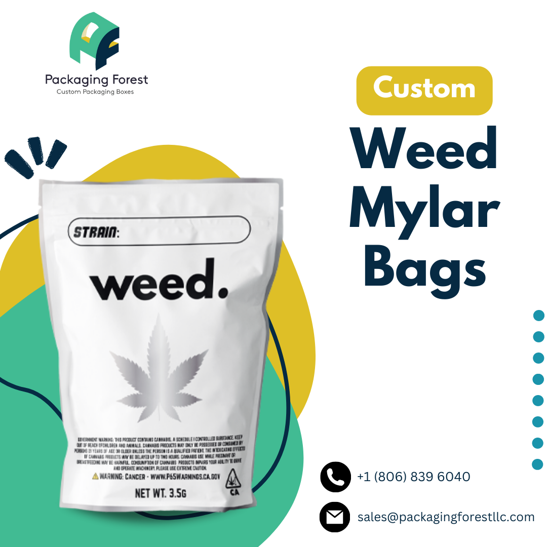 Guard Your Products with Unique Style Custom Weed Mylar Bags