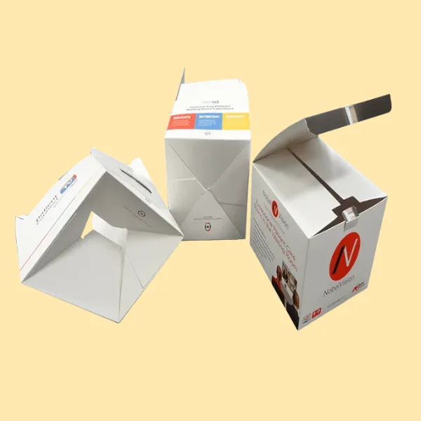 1 2 3 Bottom Tray with Lid Box Template