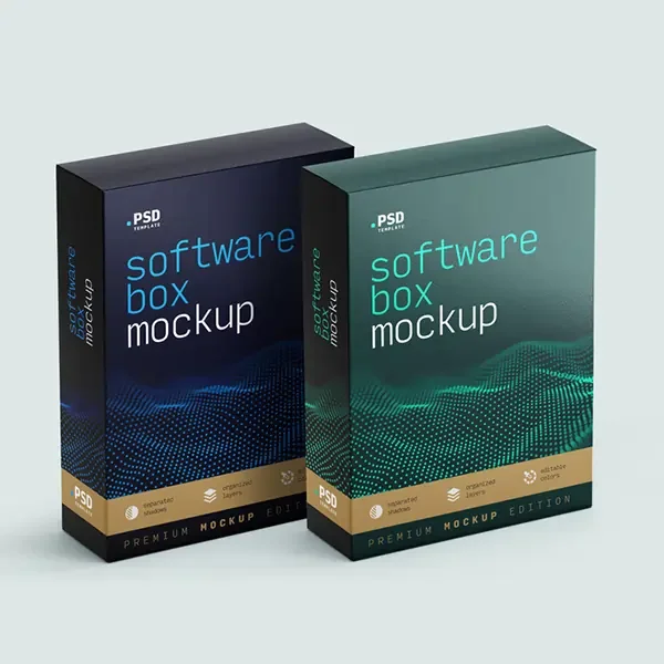 Custom Software Packaging Boxes
