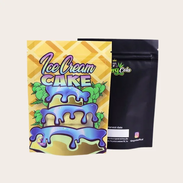 Zip Lock THC Mylar Bags