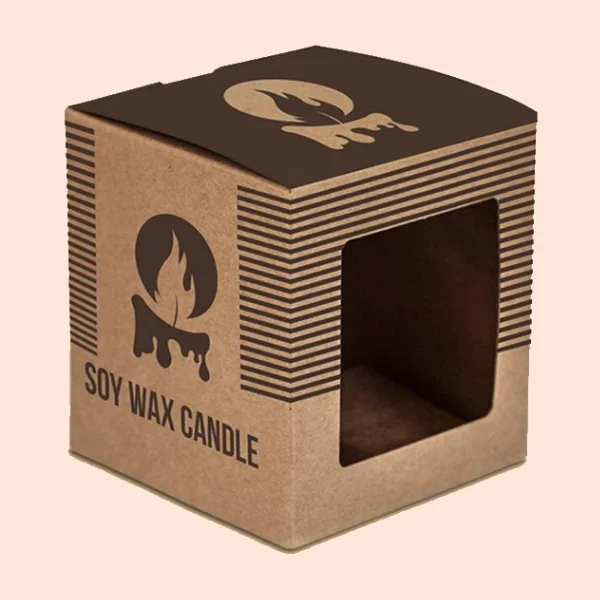Custom Kraft Candle Boxes