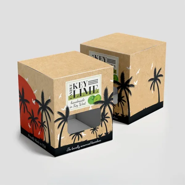 Custom Kraft Candle Boxes