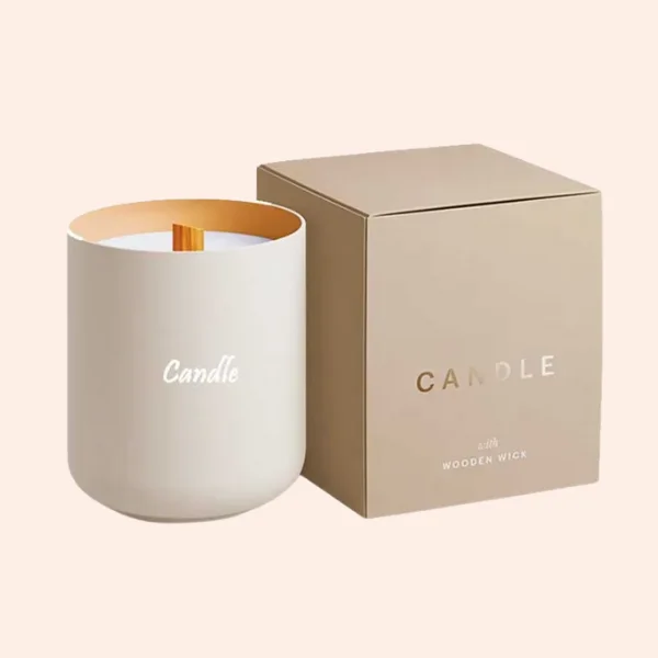 Custom Cardstock Candle Boxes