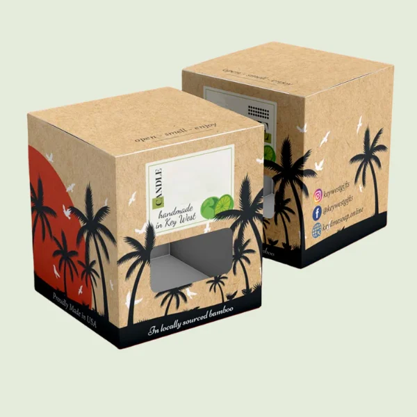 Custom Cardboard Candle Boxes