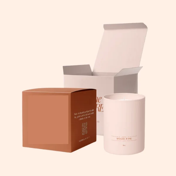 Custom Reverse Tuck Candle Boxes