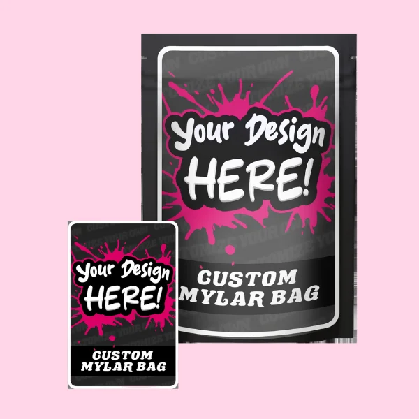 Stickers for Mylar Bags