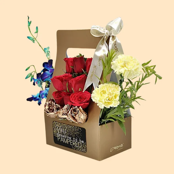Custom Premium Flower Packaging Boxes