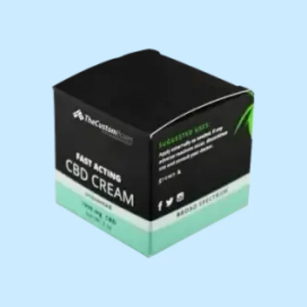 CBD Topical Cream Boxes