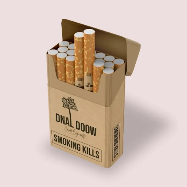Custom Kraft Cigarette Boxes