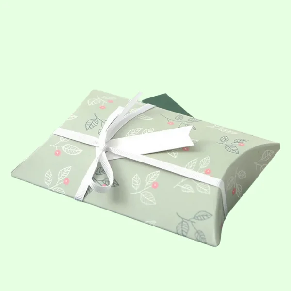 Custom Fancy Paper Pillow Boxes
