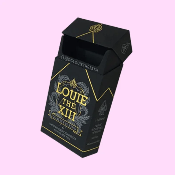 Empty Paper Flip Top Cigarette Boxes