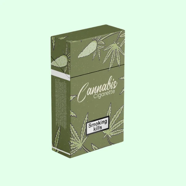Custom Hemp Cigarette Packaging Boxes