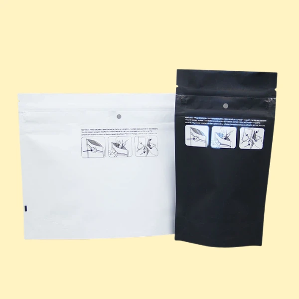Child Lock Mylar Bags
