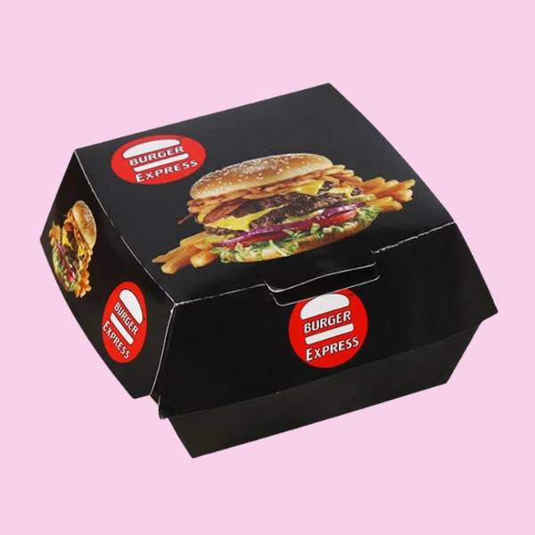 Custom Burger Patty Boxes
