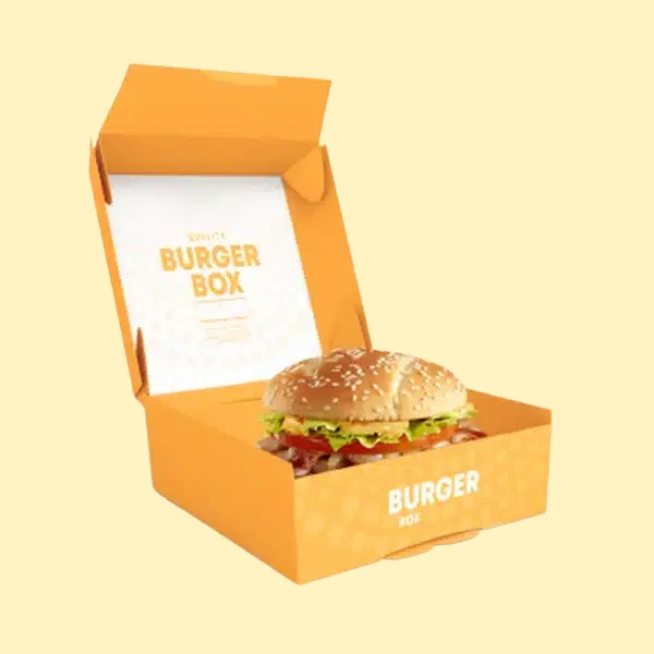 Custom Burger Patty Boxes