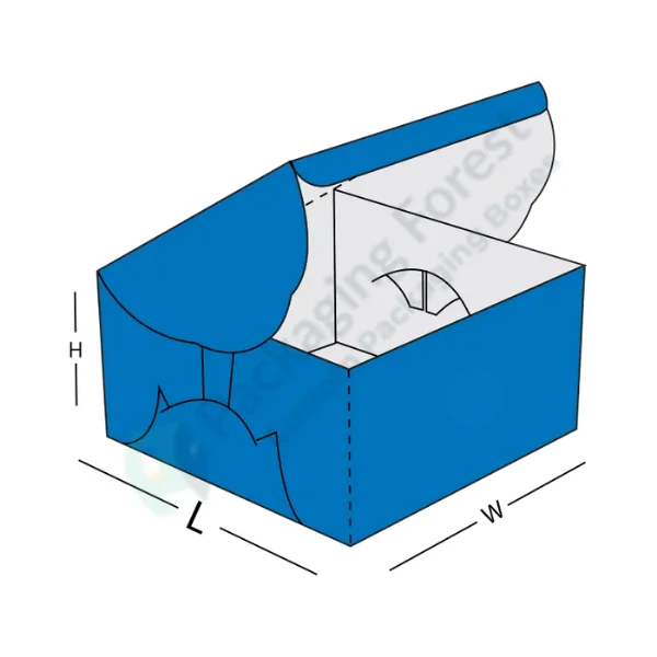 Self Lock Cake Box