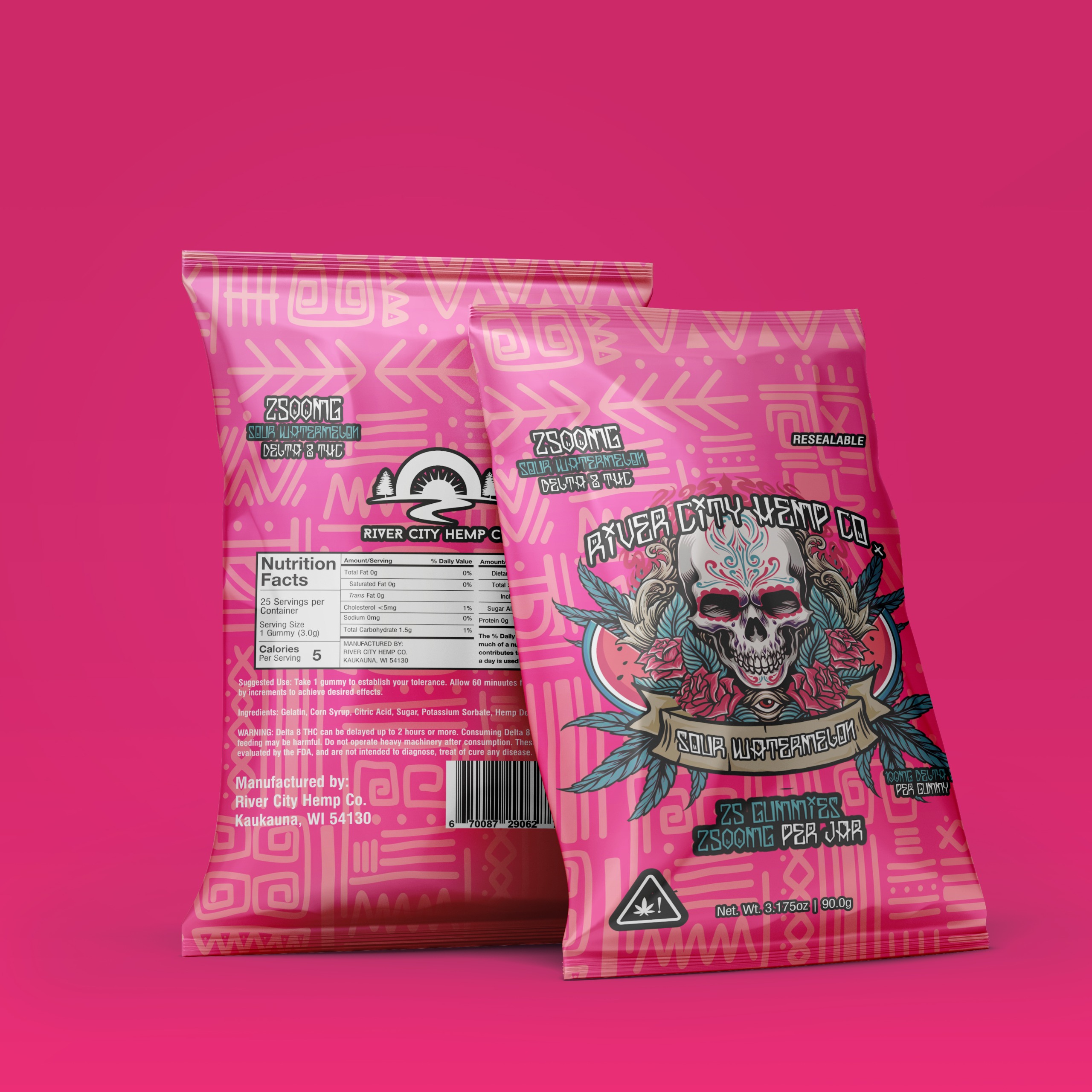 Custom Chips Mylar Bags