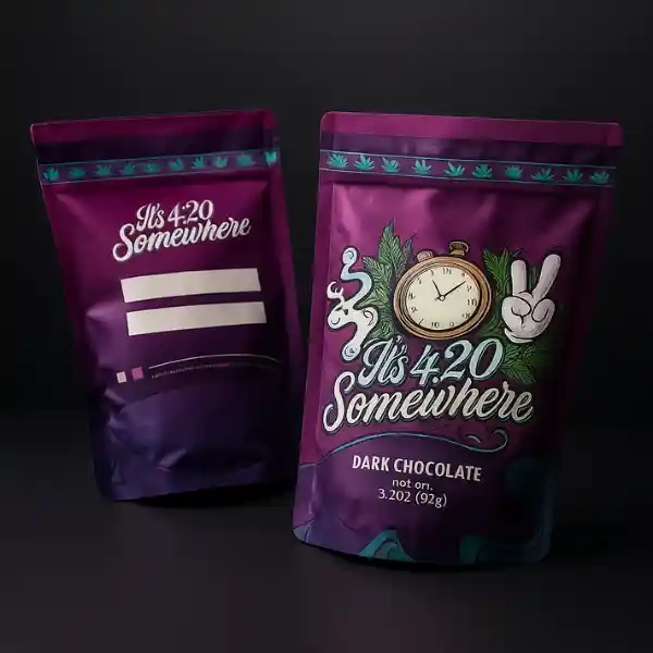 Chocolate Mylar Bags