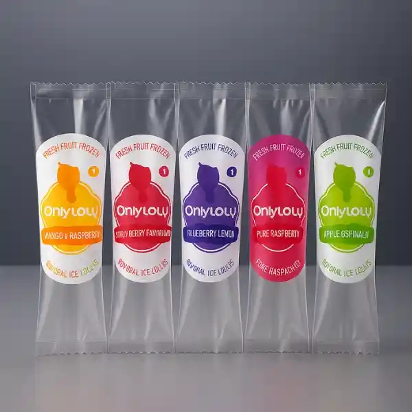 Popsicle wrapper bags