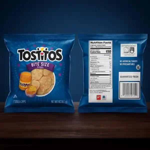 Custom Chips Mylar Bags