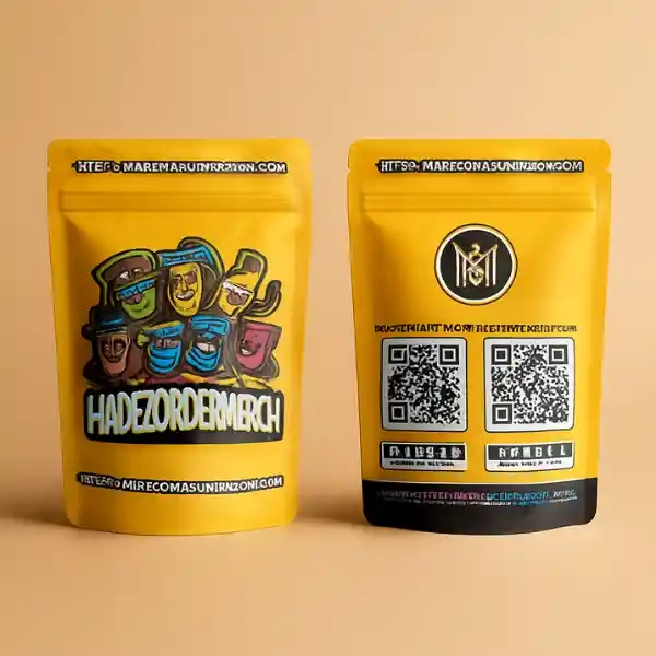 Custom Printed 3x4 x2" Mylar Bags (1G)