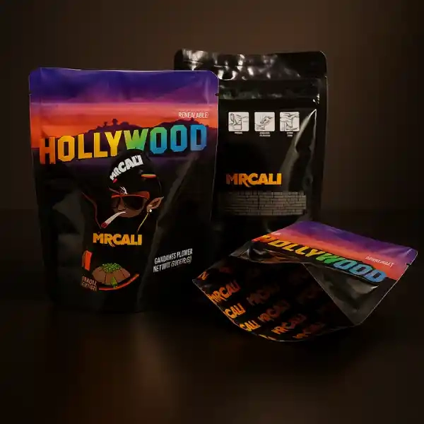 Custom Printed 6x9 x 3" Mylar Bags (Oz )