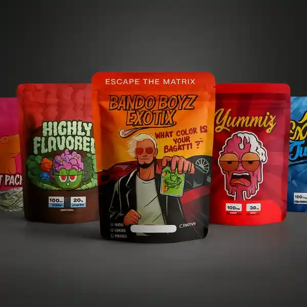 Custom Printed 6x9 x 3" Mylar Bags (Oz )