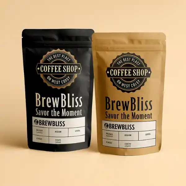 Custom Printed 8x10 x 4" Mylar Bags (1/4 Lb)