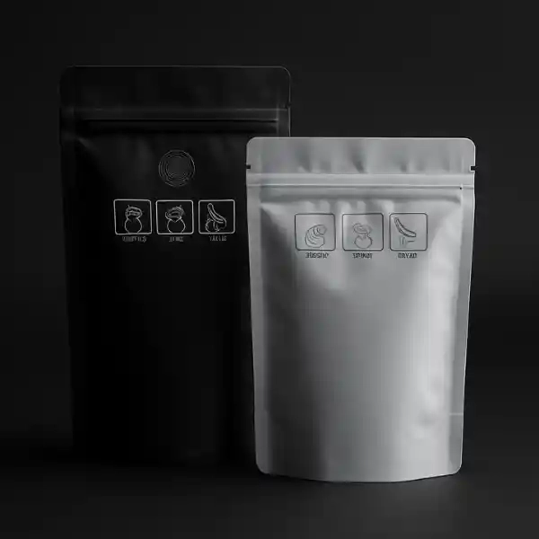 Custom Printed CR Exit Bags  8 x 6 x 3"