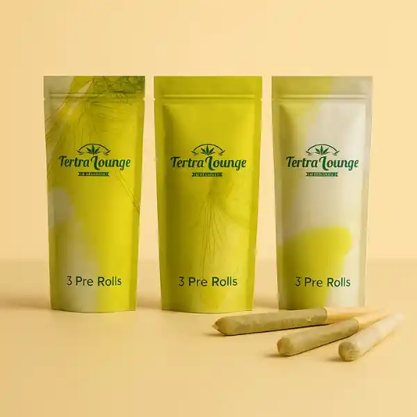 Custom Printed 2.5x6” Pre Roll Mylar Bags