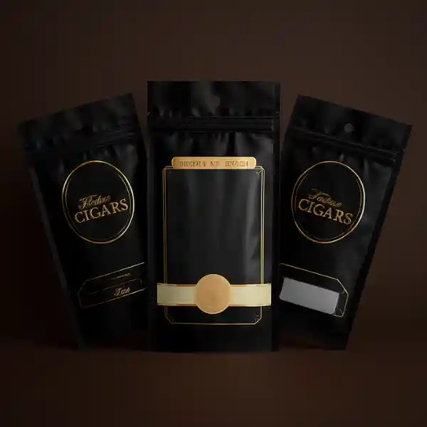 Custom Printed 2.5x7.25” Cigar Bags