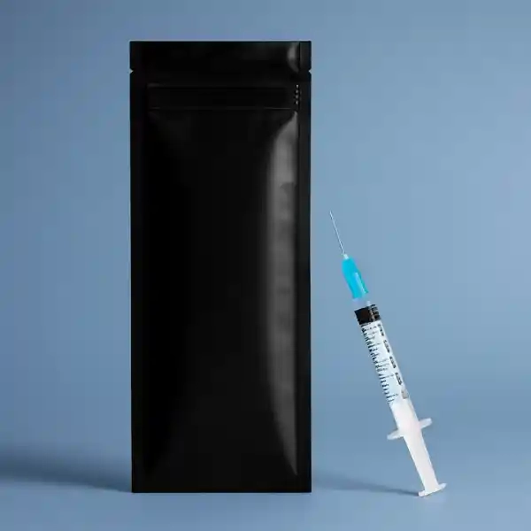 Custom Printed 2.25x8.5” Syringe Bags