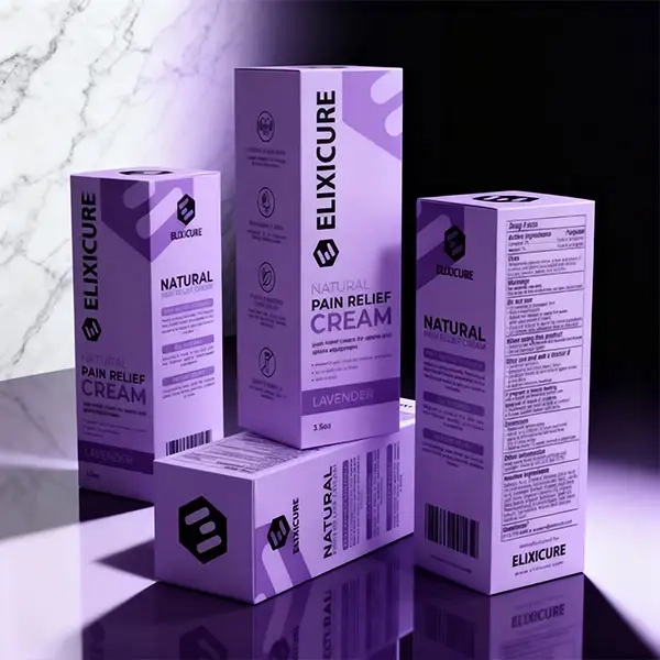 Custom CBD Pain Relief Stick Packaging Boxes