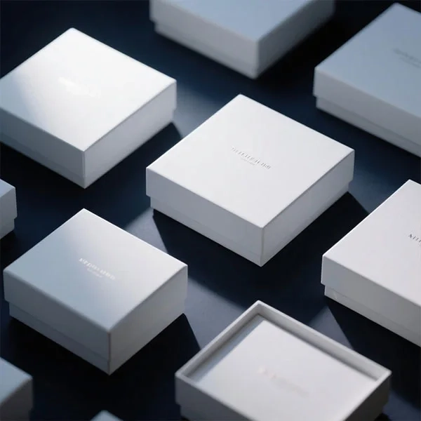 Custom White Packaging Boxes