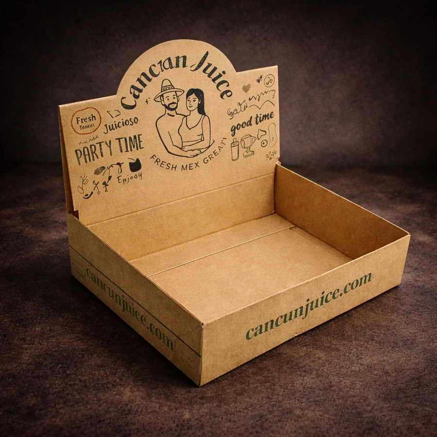 Kraft Display Boxes