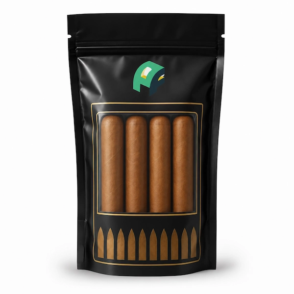 Custom Printed Cigar Mylar Bags