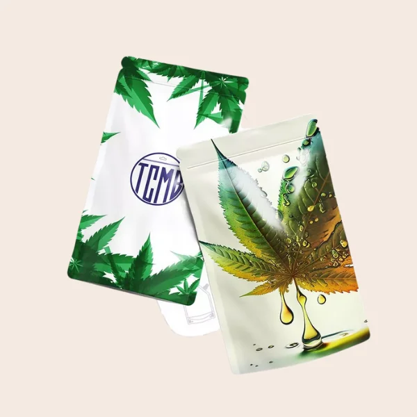 Custom Printed 4x6 x2 ” Mylar Bags (1/4)with Aluminum layer Air shipping ddp included to USA