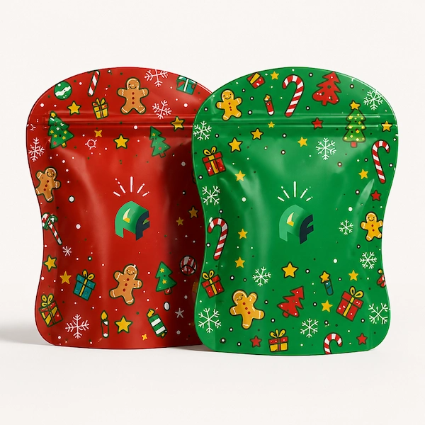 Christmas Mylar Bags