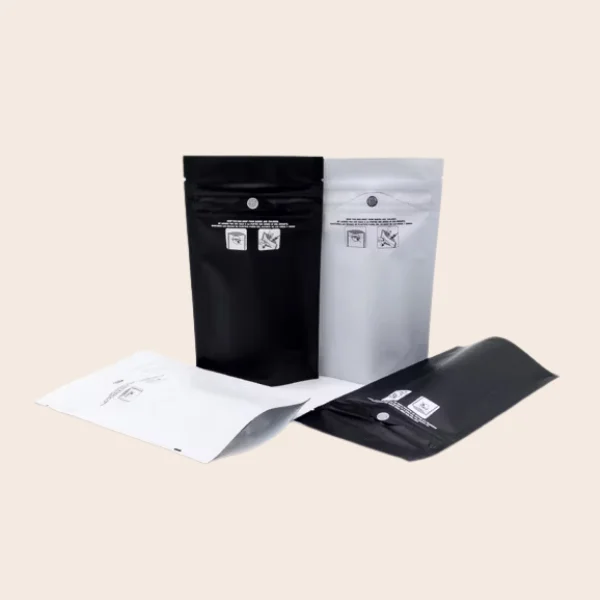 Custom Printed 3x4 x2" Mylar Bags (1G) with Aluminum layer Air shipping ddp included to USA