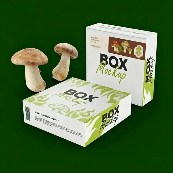 Custom Mushroom Packaging boxes