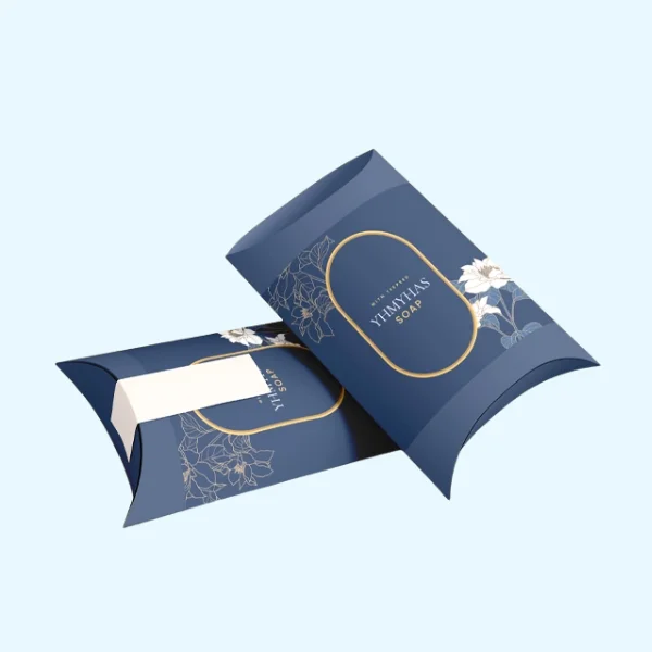 Custom Pillow Packaging Box Template