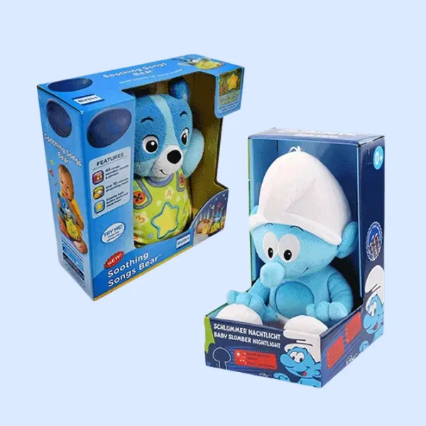 Custom Plush Toy Packaging Boxes