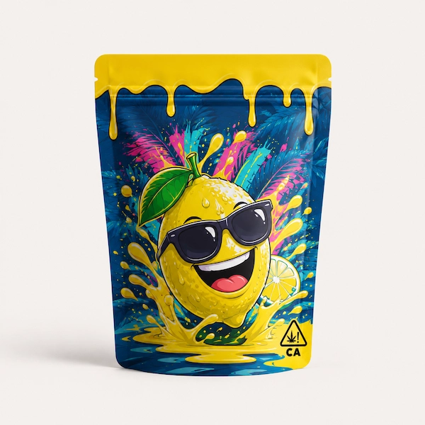 Custom Printed 10x12 x 5" Mylar Bags (1/2 Lb)
