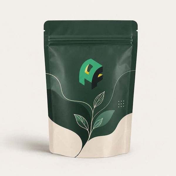 Custom Printed 5x8x 3" Mylar Bags (1/2 oz)