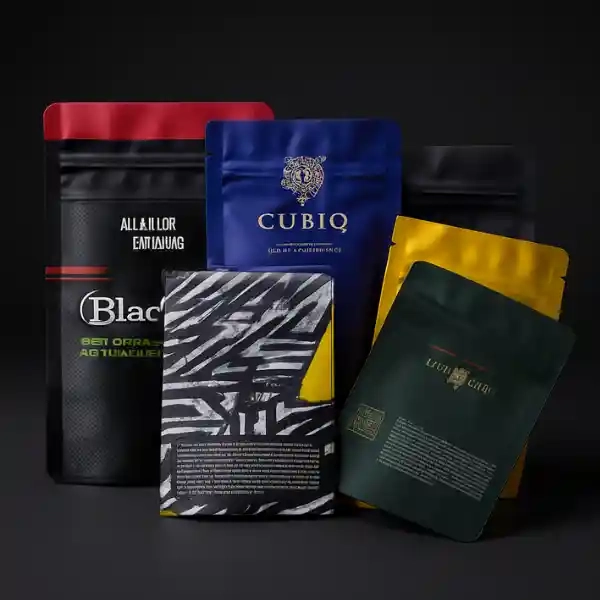 Custom Mylar Stand Up Mylar Pouches