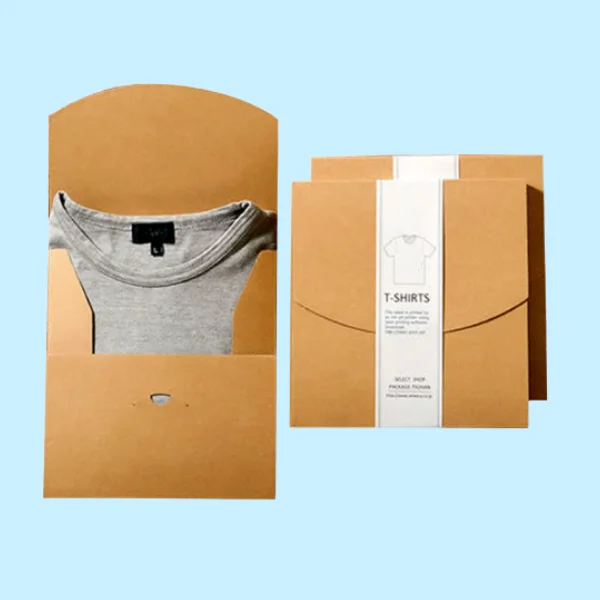 Custom T Packaging Box Template