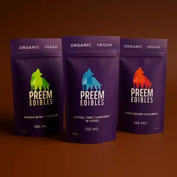 Custom Edible Mylar Bags